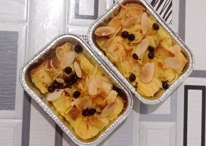 Resep Puding Panggang Roti Tawar