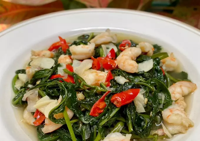 Resep Tumis Kangkung Udang